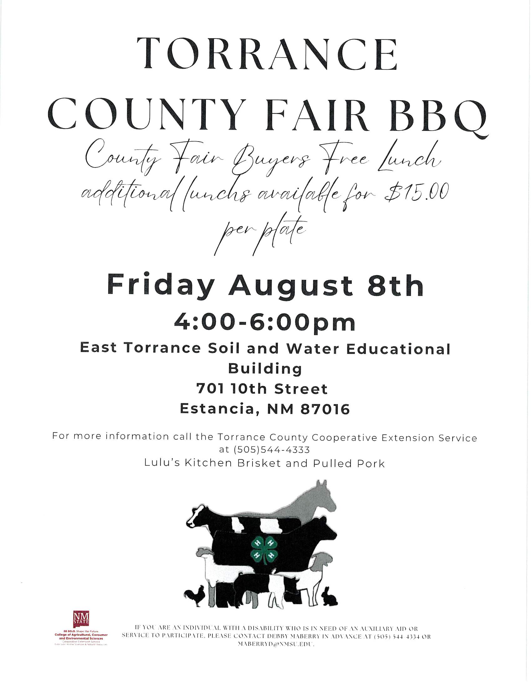 fair bbq 2025
